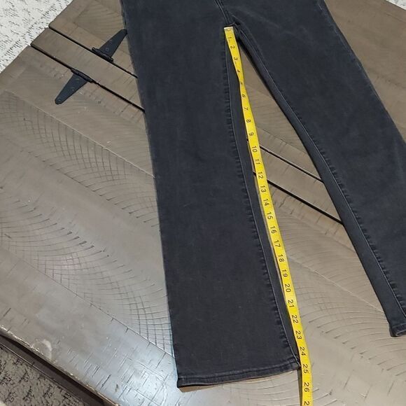 Madewell Cali Demi-Boot Faded Black Jeans Sz 24 - Picture 9 of 12